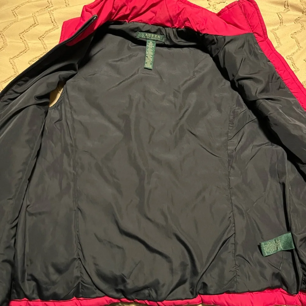 Ralph Lauren pink jacket vest - Picture 5 of 6